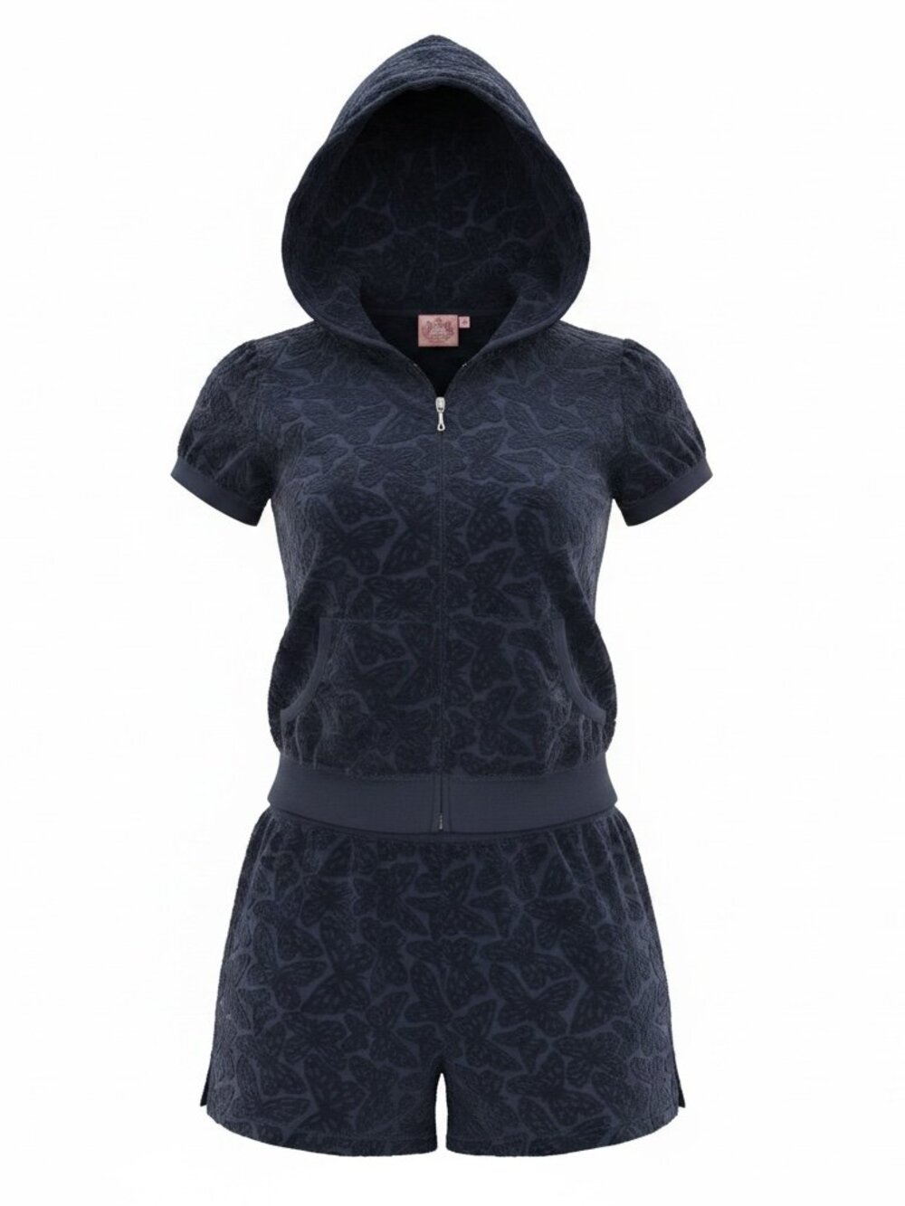 Y2K Juicy Couture Embossed Butterfly Tracksuit